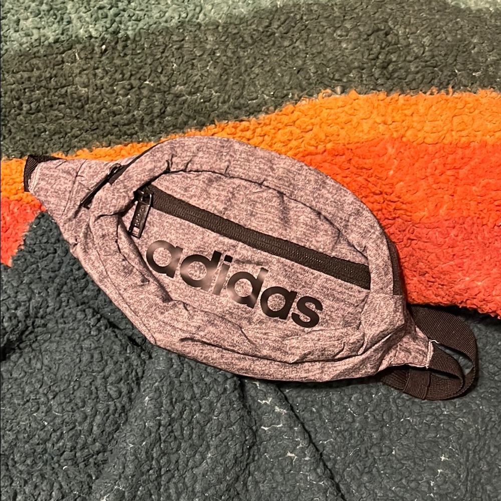 Adidas Gray Waist Bag